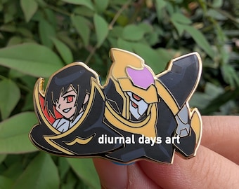 CG Lelouch Shinkiro Hard Enamel Pin