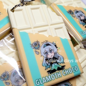 Firefly Honkai Star Rail Rubber Chocolate Keychain
