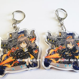 HSR Trailblazer + Engine of Creation Acrylic Keychains