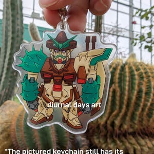 Tequila Mecha Acrylic Keychain