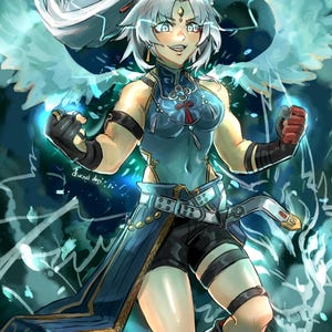 Feixiao Honkai Star Rail Print