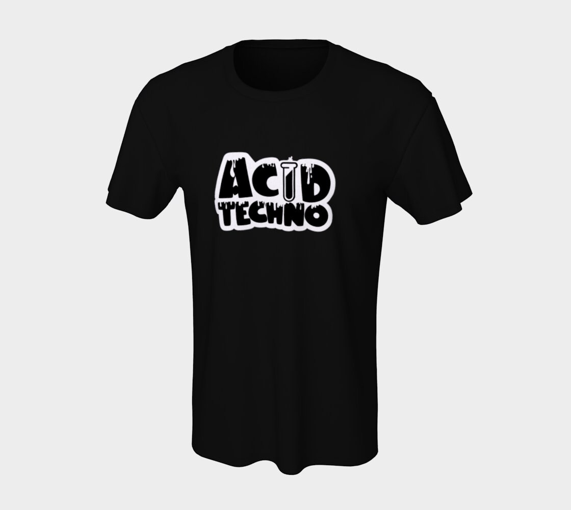 Acid techno techno club shirt sale