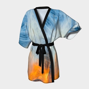 Fire & Snow Kimono