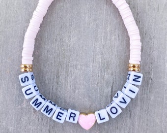 Summer Lovin Bracelet / Beach Bracelet / Summer Bracelet / Beach Vacation Bracelet / Summer Girl Bracelet / Beach Girl / Beaded Bracelets