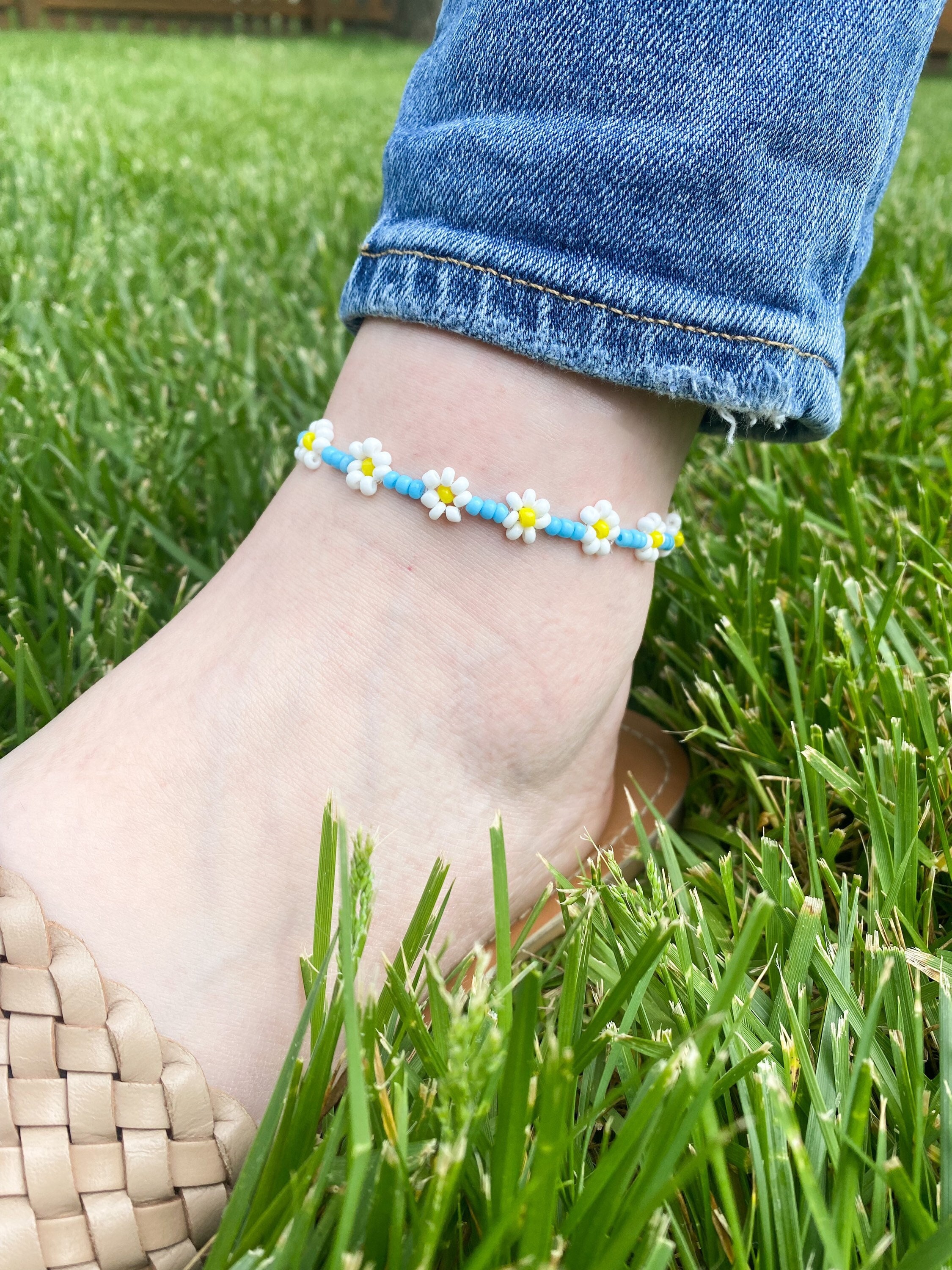 Daisy Bracelet Pura Vida Daisy Anklet Pura Vida Daisy Charm