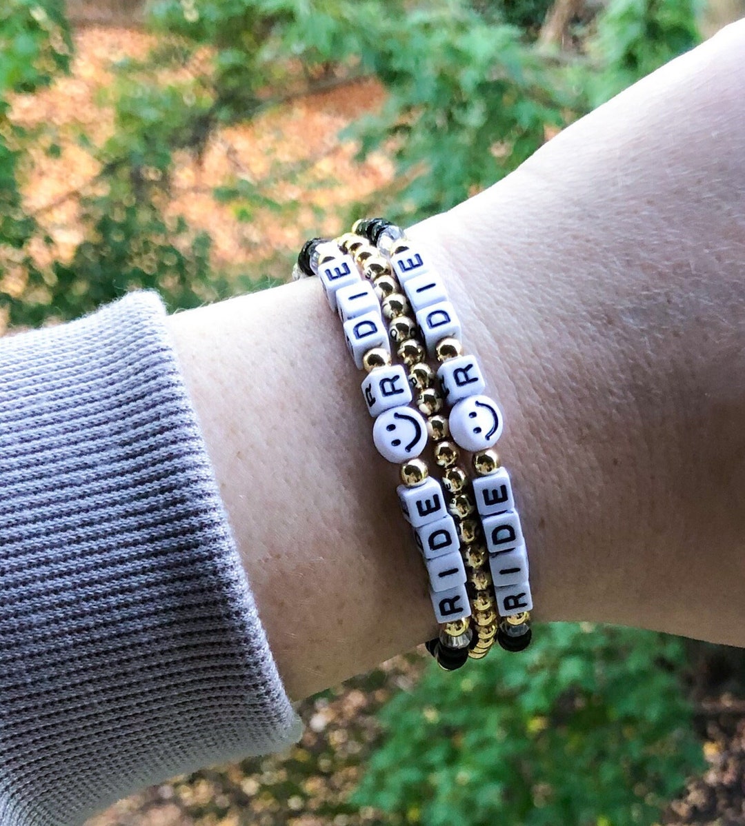 Ride or Die Bracelets / Ride or Die / Friendship Bracelets / Best ...