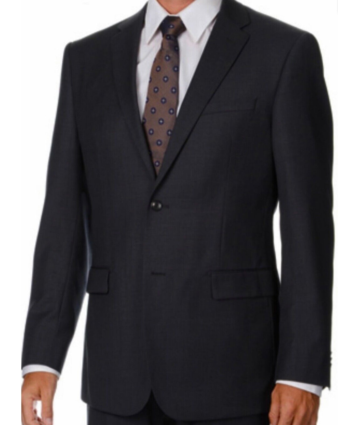 Men's Gray Classic Fit Suits