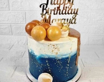 Adorno para tarta “Feliz Cumpleaños”