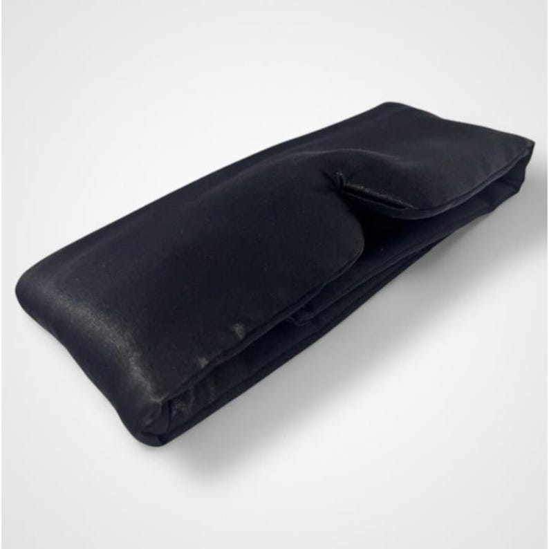 Mulberry Silk Sleep Mask: 22 Momme Luxury, Adjustable Strap Eye Mask image 9