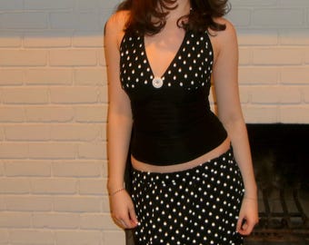 Polka Dot Halter Top