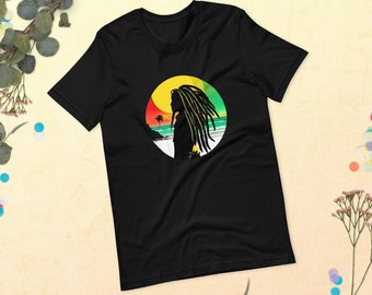 Reggae Beach King Unisex t-shirt