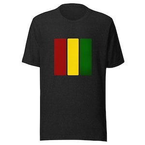 Reggae Color Bands Unisex t-shirt