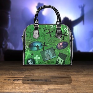 Horror handtas vrouwen horror crossbody tas horror crossbody portemonnee duivel horrorfilm accessoires horror portemonnee horror cadeau voor haar