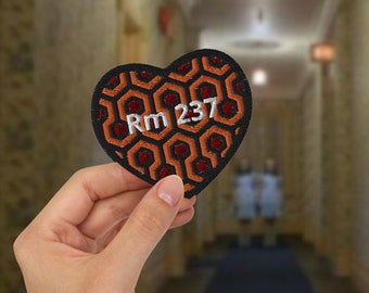 Room 237 Embroidered patch redrum craft patch embroidered redrum gift for her halloween gothic patch horror halloween patch gift