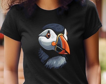 Puffin Shirt Puffin Penguin T-Shirt Puffin Bird TShirt Atlantic Puffin Birdwatcher Gift Puffin Lover Gift Puffin Fan Cool Graphic Tee