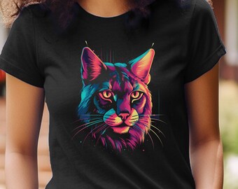 Lynx Shirt Wild Cat Lynx T-Shirt Gift For Wild Cat Animal Lover