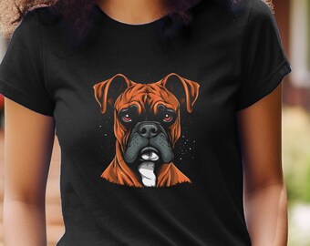 Camisa de boxeador Camiseta de perro boxer Regalo de propietario de boxeador Regalo de amante de perro Regalo de mamá boxeador Camisa de papá boxeador para amantes de los animales