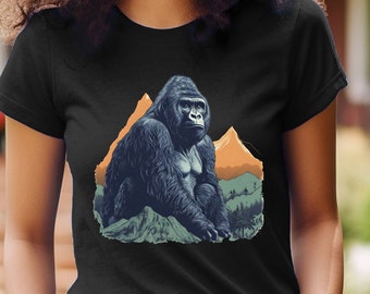 Mountain Gorilla Shirt Vintage Gorilla T-Shirt