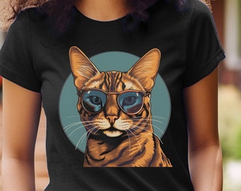 Bengal Shirt Bengal Cat T-Shirt Bengal Owner Gift Bengal Cat Mom Gift Bengal Cat Dad Gift Bengal Cat Lover Cat Person Graphic Tee