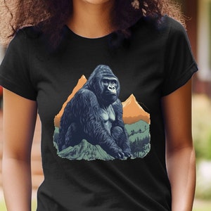 Mountain Gorilla Shirt Vintage Gorilla T-Shirt