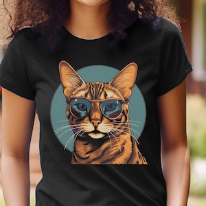 Bengal Shirt Bengal Cat T-Shirt Bengal Owner Gift Bengal Cat Mom Gift Bengal Cat Dad Gift Bengal Cat Lover Cat Person Graphic Tee
