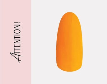 Attention! | Handmade Luxury Custom Press On Nail Set