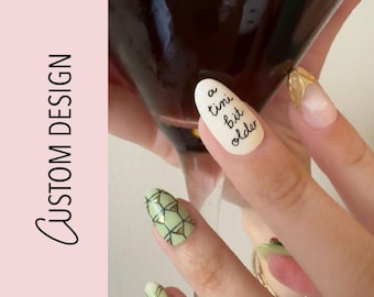 Custom Design | Handmade Luxury Custom Press On Nails
