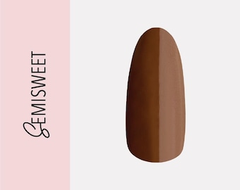 Semisweet | Handmade Luxury Custom Press On Nail Set