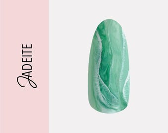 Jadeite | Handmade Luxury Custom Press On Nail Set
