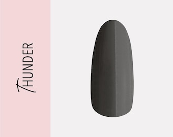 Thunder | Handmade Luxury Custom Press On Nail Set