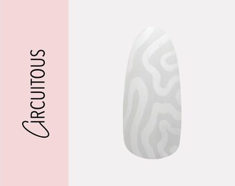 Circuitous | Handmade Luxury Custom Press On Nail Set