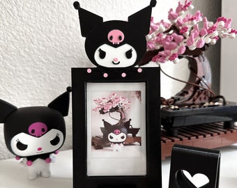 cute kawaii character polaroid frame | magnetic instax mini polaroid picture photo frame with stand