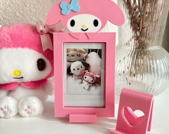 cute kawaii character polaroid frame | magnetic instax mini polaroid picture photo frame with stand