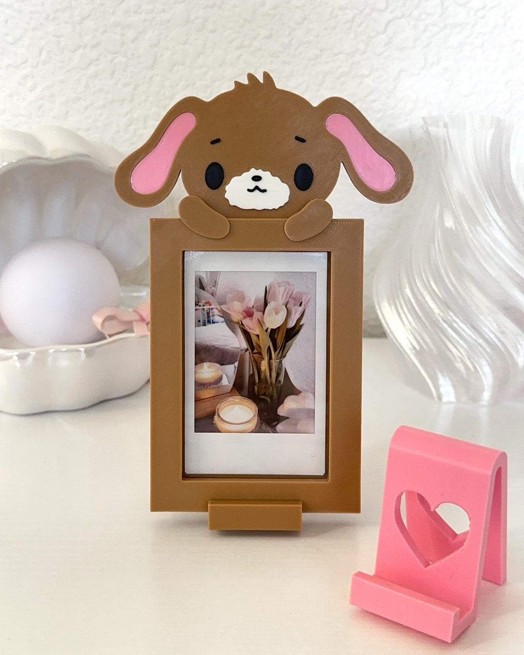 Cute Kawaii Bunny Polaroid Frame Magnetic Instax Mini Polaroid