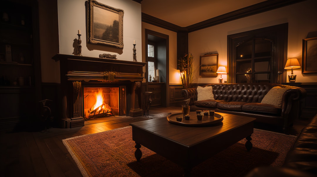 Cozy Fireplace Virtual Background 5 Zoom Virtual Backgrounds Backdrop