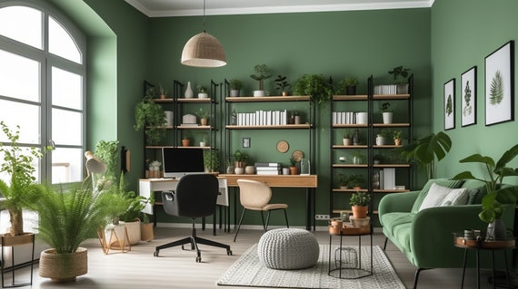 Green background for zoom online