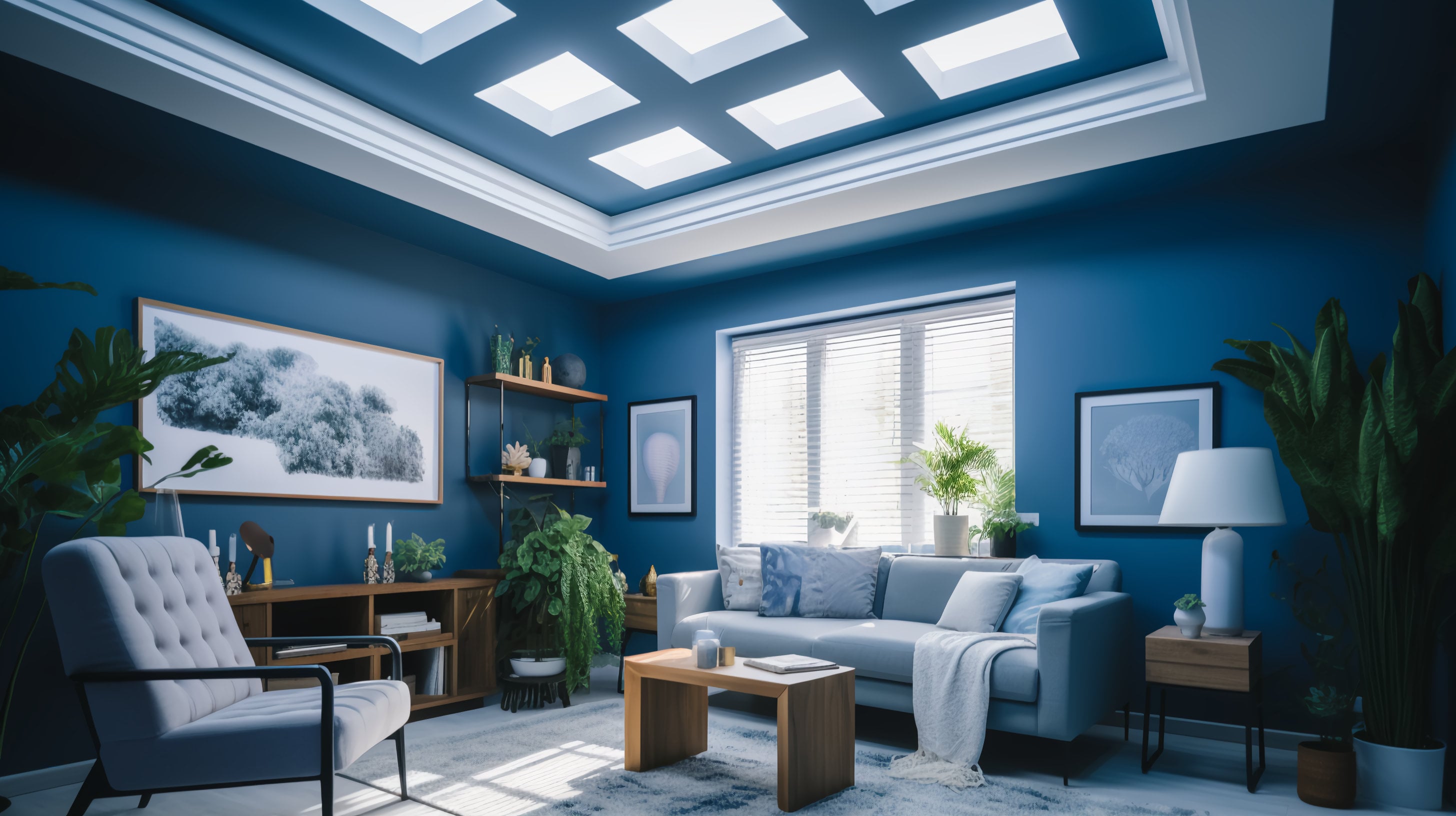 Blue Home Office Virtual Background 5 Zoom Virtual Backgrounds Backdrop Office Background