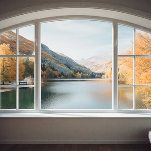 Window to a Lake Virtual Background | 5 Zoom Virtual Backgrounds | Backdrop | Office Background | Microsoft Teams | Facebook | Google Meet