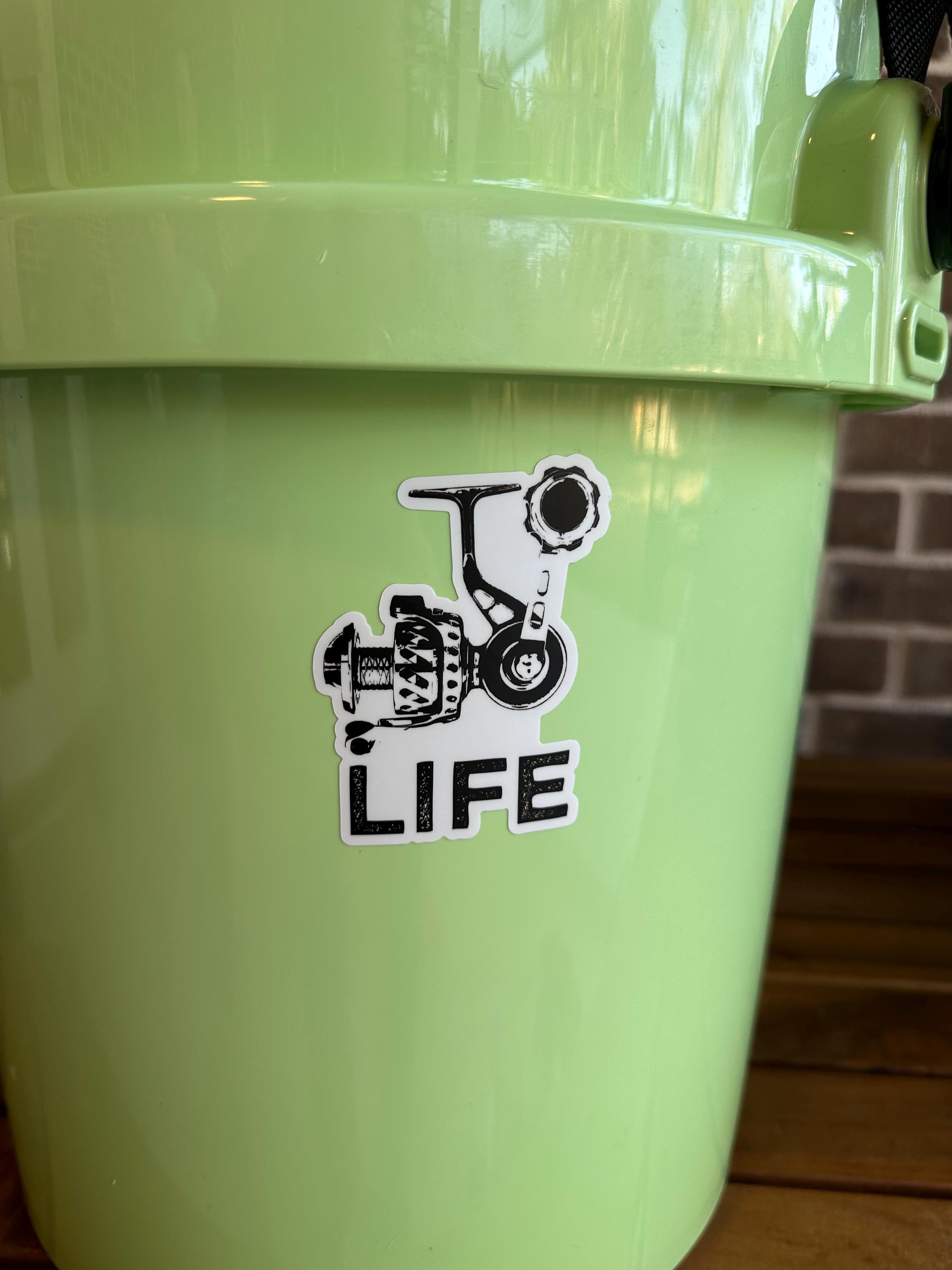 Van (staal) Life Sticker, Fishing is Life Sticker, Vinyl Weather ...