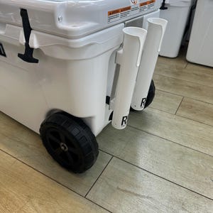 2 Fishing Rod Holder for YETI TUNDRA Cooler , Aluminum Frame, USA Made, Gift for Fishermen image 7