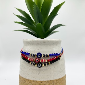 Handmade Dainty Evil Eye  Protection Bracelets