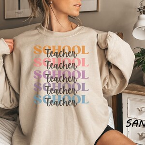 Teacher Shirt Teacher Appreciation Teacher Sweatshirt Funny Teacher T-Shirt Back School Shirt Music Gift from Student Teacher Gift Shirt