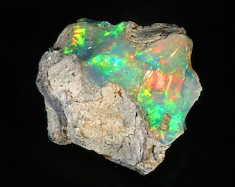 18,00 Cts. Top Opala Bruta 100% Natural Minerada na Terra Sólida Welo Opala Bruta Tamanho Grande Opala Bruta Cristal Opala Bruta Pedra Preciosa