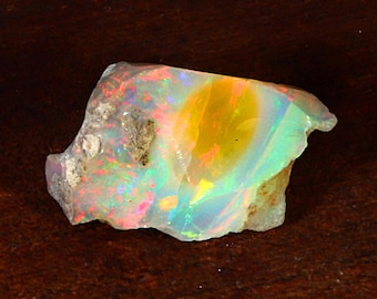 21,70 Cts. Top Opala Bruta 100% Natural Minerada na Terra Sólida Welo Opala Bruta Tamanho Grande Opala Bruta Cristal Opala Bruta Pedra Preciosa