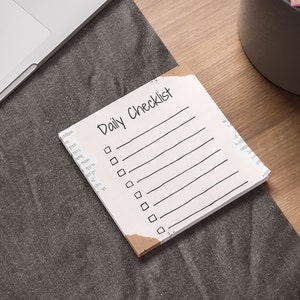 Daily Checklist Notes, Personalized Sticky Notes, Teacher Appreciation, Unique School Supplies, Nursing Notes, Cute Sticky Note Frida Sticky