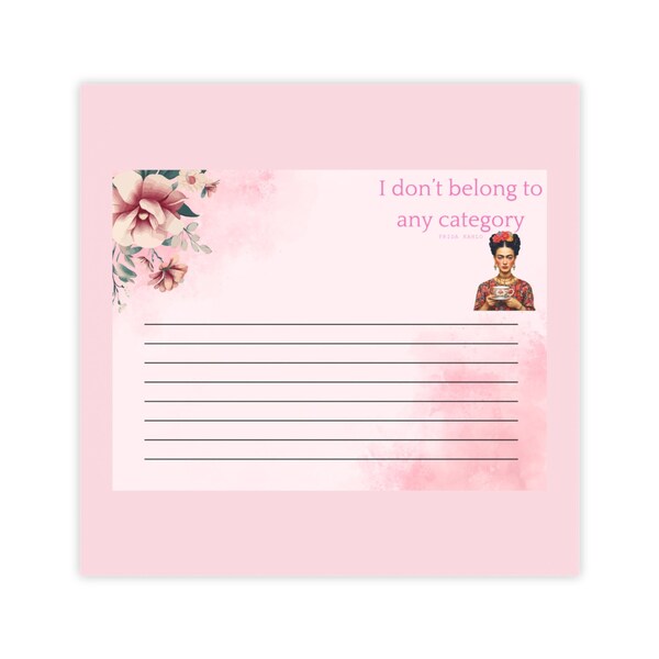 Mexican Sticky Note Pad - Etsy