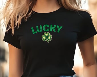 Lucky Shamrock Crop Top: St. Patrick's Day Baby Tee