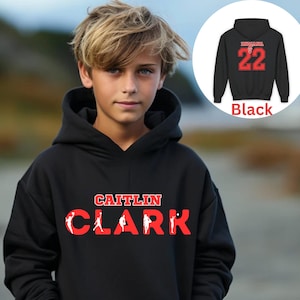 Caitlin Clark Indiana Fever Youth Hoodie: #22 Fan Apparel