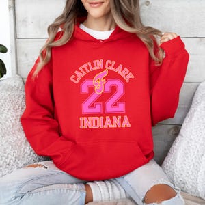 Caitlin Clark #22 Indiana Basketball Unisex Hoodie