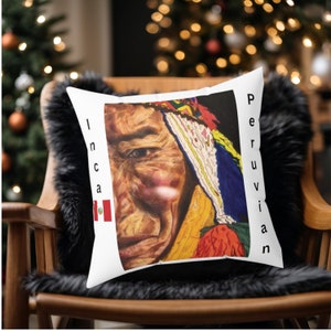 Peruvian Pillow Cover, Inca Peruvian Pillow, Peruvian Textiles, Peruvian Cushion, Boho Home, Peruvian Decor, Peruvian Machu Picchu Pillow